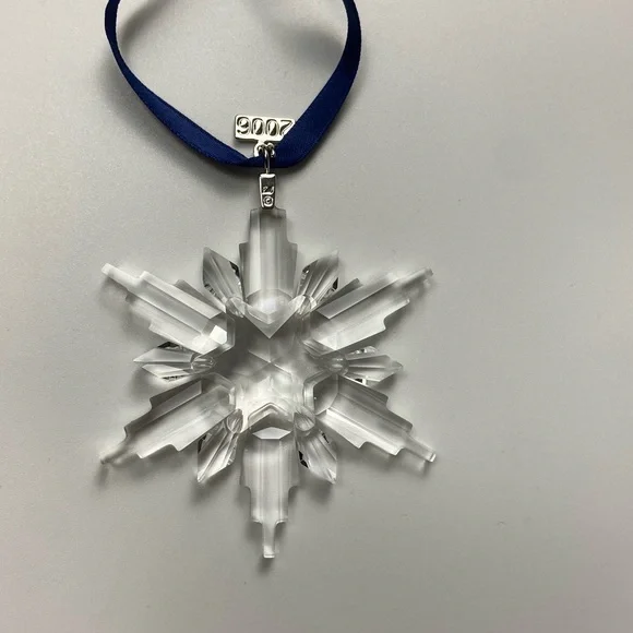 NWB Swarovski 2006 Crystal Snowflake Christmas Ornament New - Picture 2 of 12